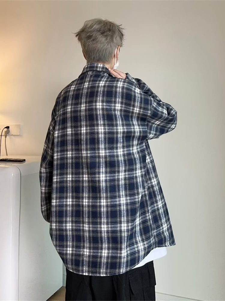 チャック柄シャツ