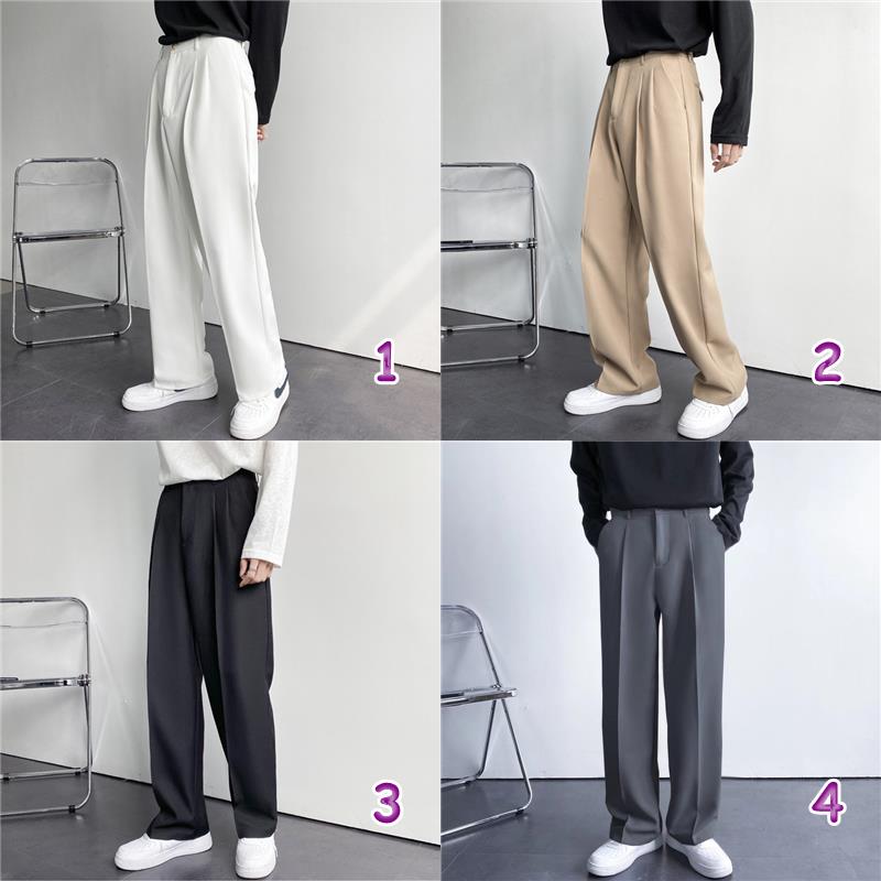 ワイドスラックスパンツ