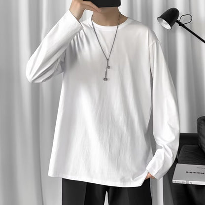 無地ロングスリーブTシャツ