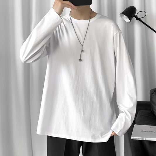 無地ロングスリーブTシャツ