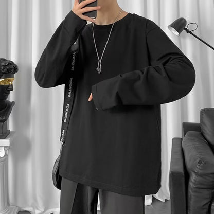 無地ロングスリーブTシャツ