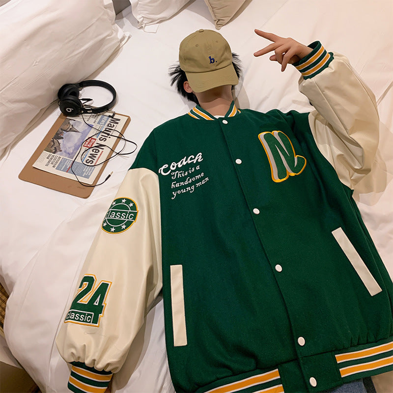 ジャケットトップス　スタジャン