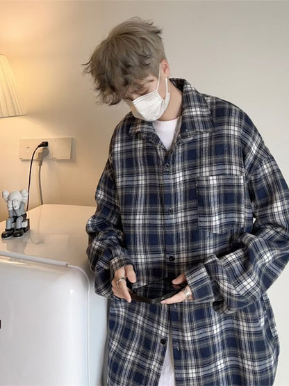 チャック柄シャツ