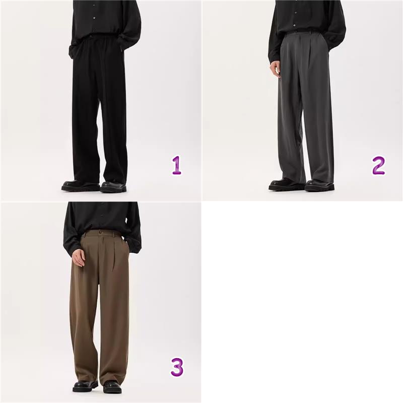 ワイドタックパンツ