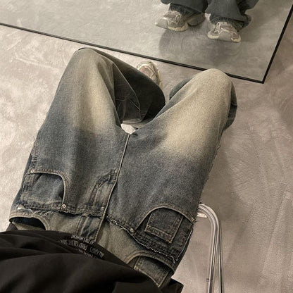 カジュアルゆとりジーンズ