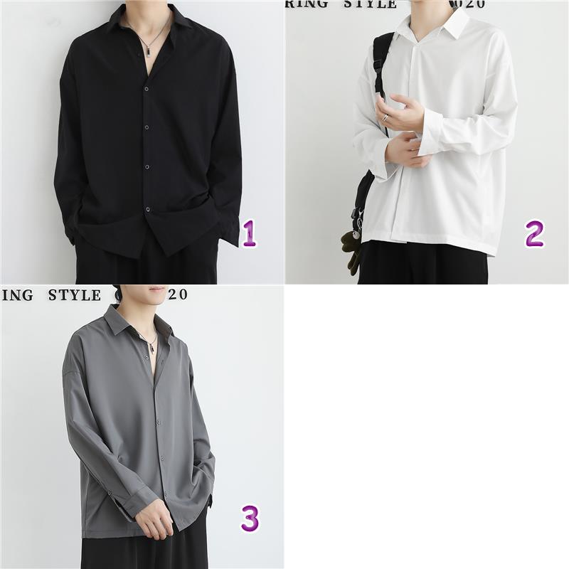 シンプルシャツ（長袖）