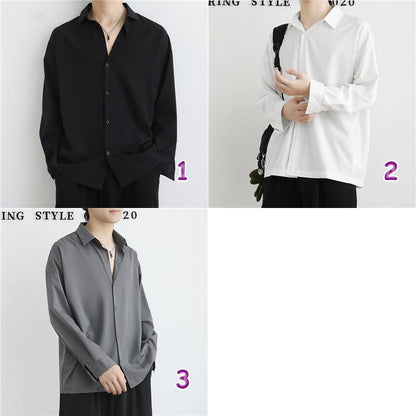 シンプルシャツ（長袖）